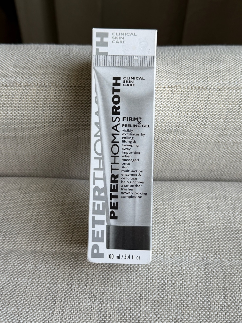 Peter Thomas Roth Silver and Black Firm Peeling Gel Exfoliant